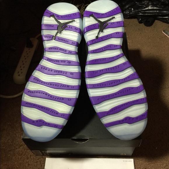 SOLD! Nike Air Jordan 10 PARIS - Picture 3 of 5