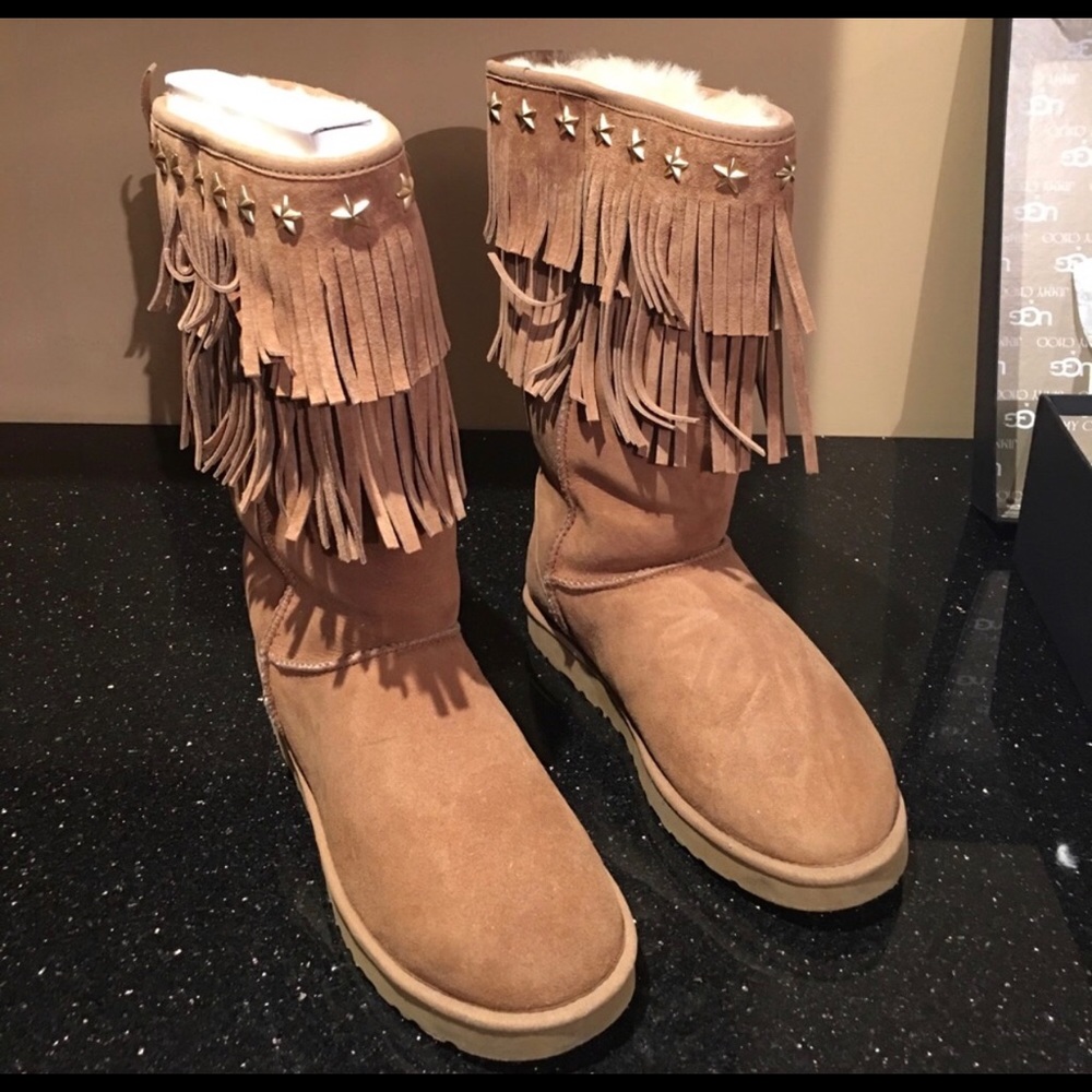 Ugg x Jimmy Choo Boots