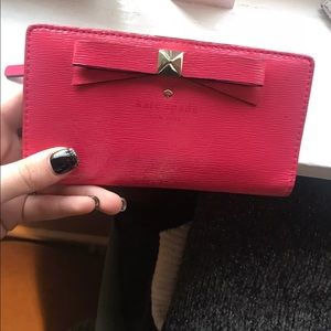 Coral Kate Spade Wallet