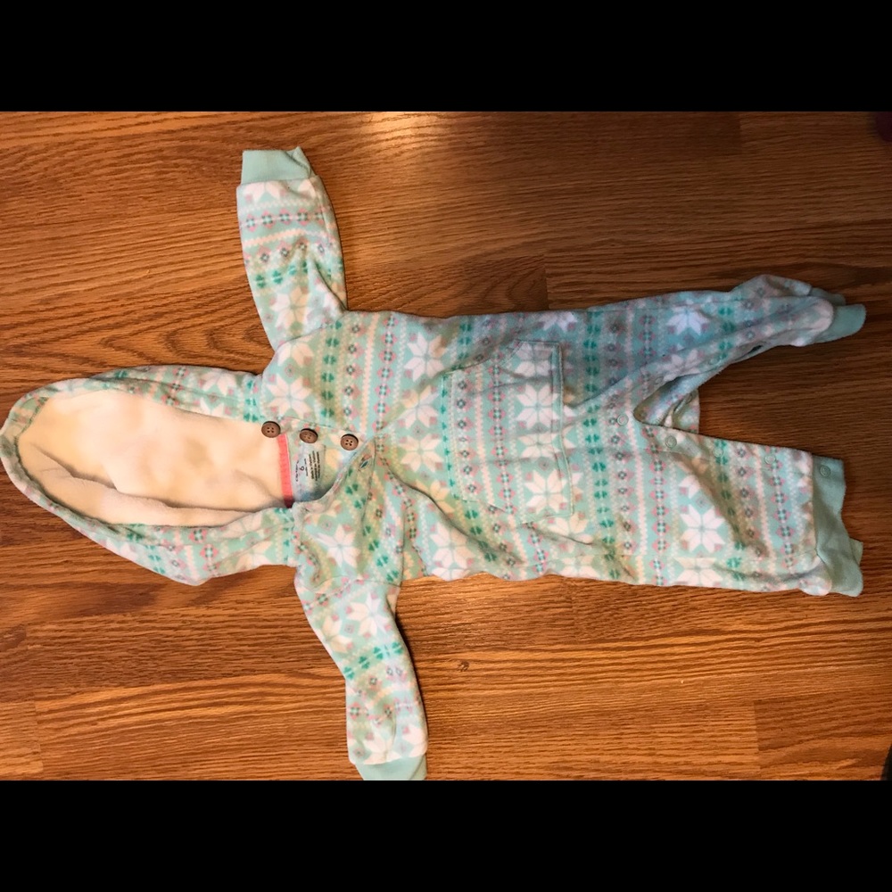 Fleece winter suit