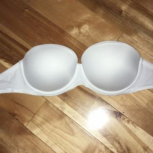 Pink by VS strapless bra. Size 34C