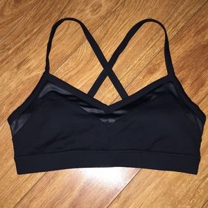 Alo Yoga Becka Bra Black Never Worn
