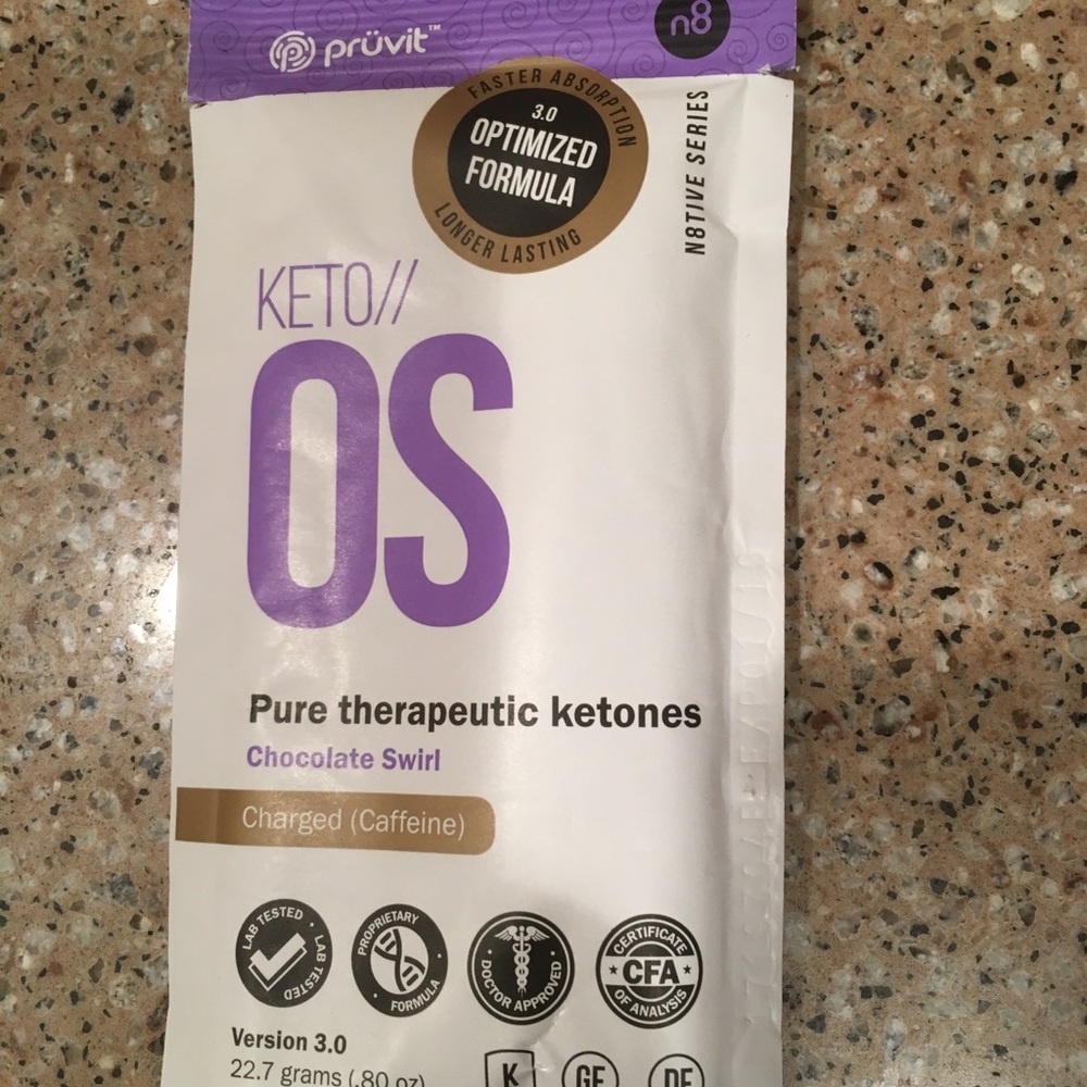 Keto OS Max chocolate 10 pack
