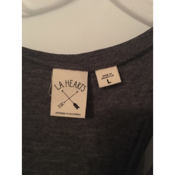 LAST CHANCE LA Hearts tank top - Picture 5 of 7