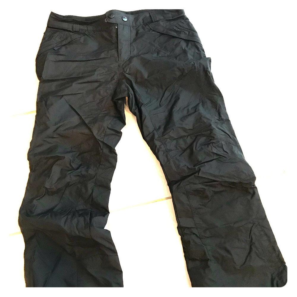 Black snow pants