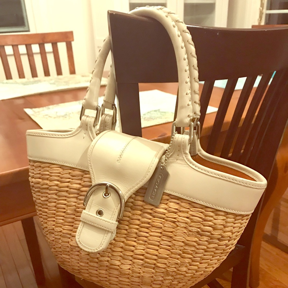 Coach basket bag!