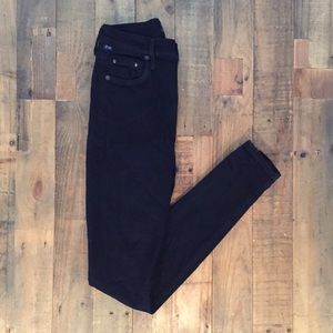 CITIZENS OF HUMANITY Black High Rise Skinny Jeans