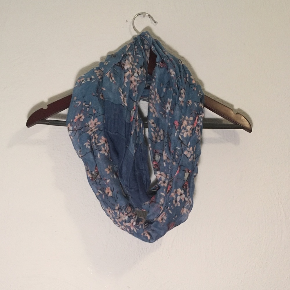 Infinity scarf.