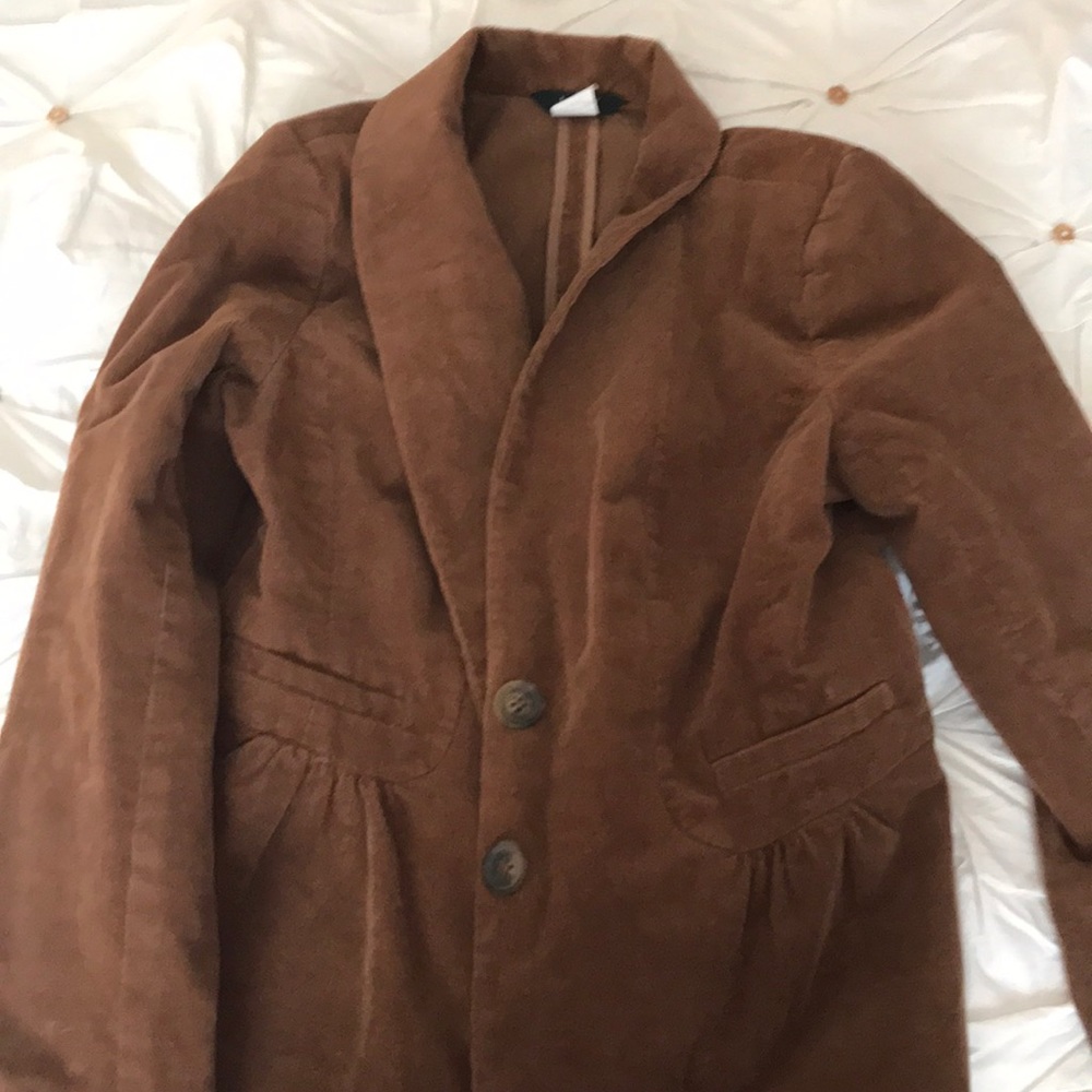 Brown corduroy Jcrew blazer