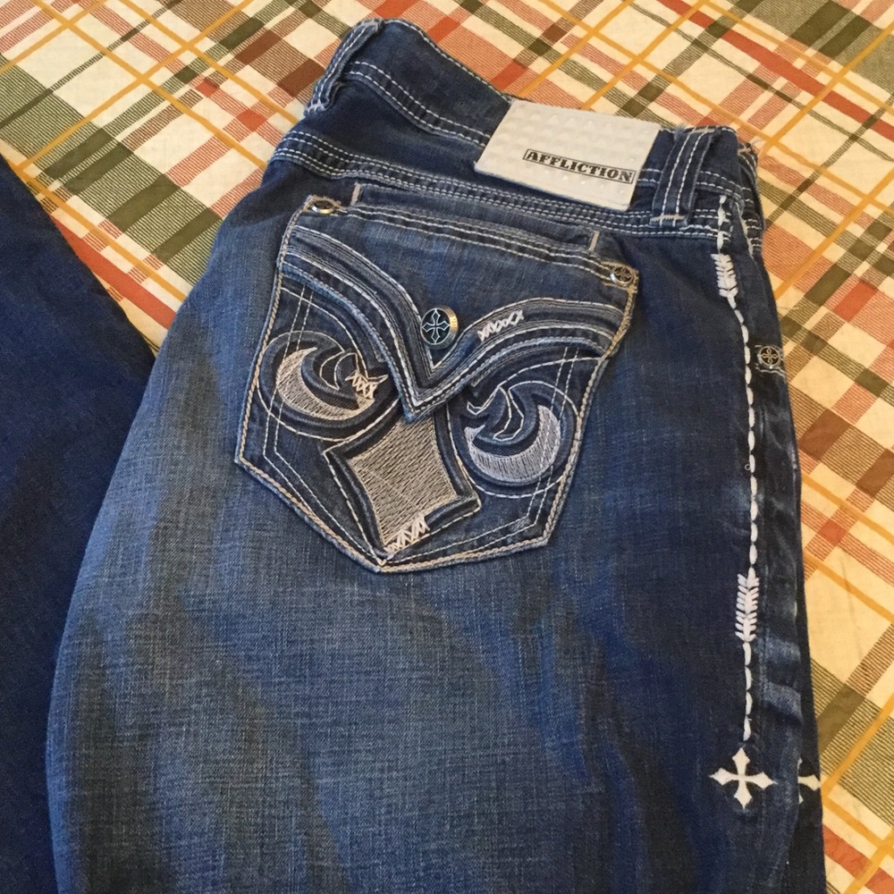 Men’s Affliction Jeans
