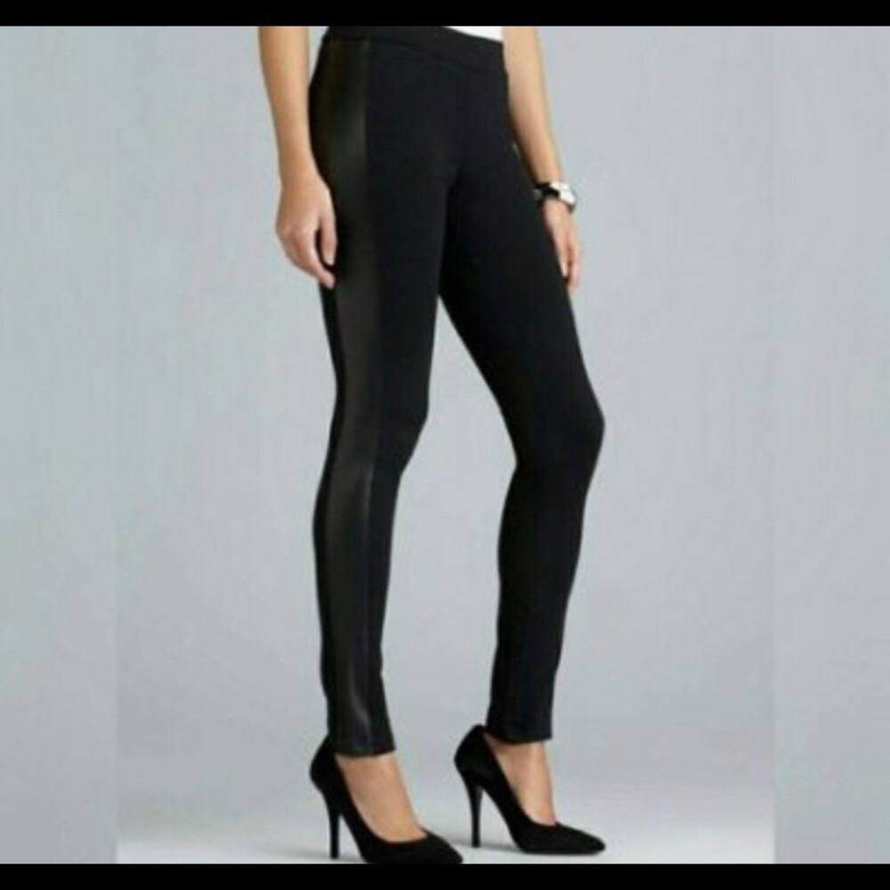 Jcrew Pixie Pant with Leather Stripe