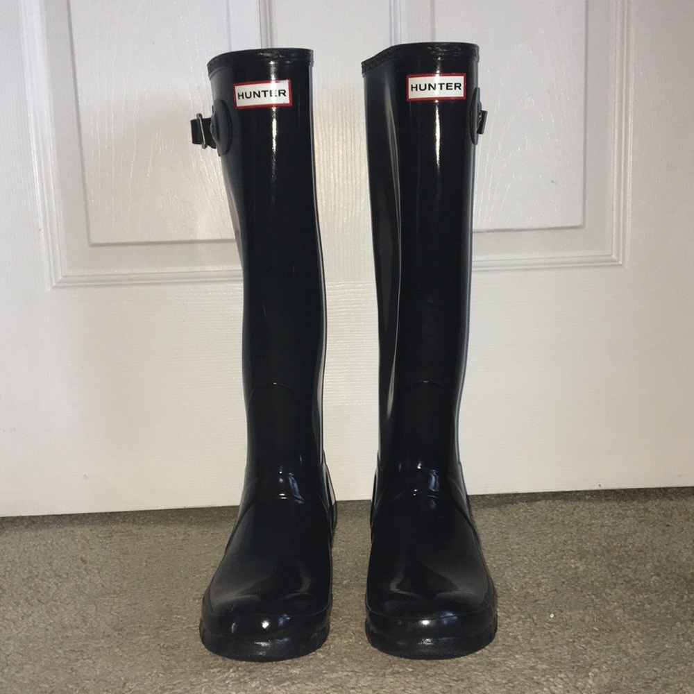 NWOT Hunter Original Rain Boots High Gloss
