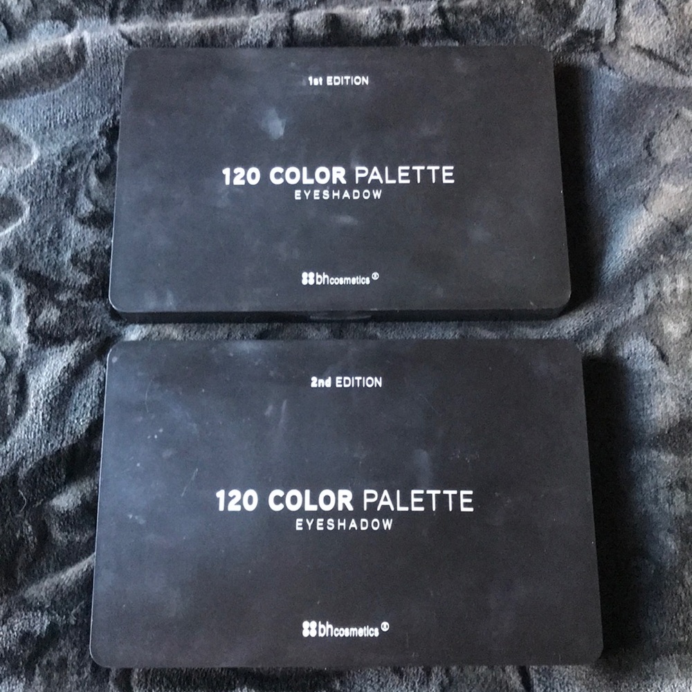 1st and 2nd edition 120 color palette eyeshadow.
