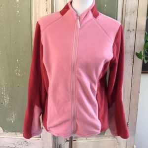 J Jill fleece zipper jacket size medium
