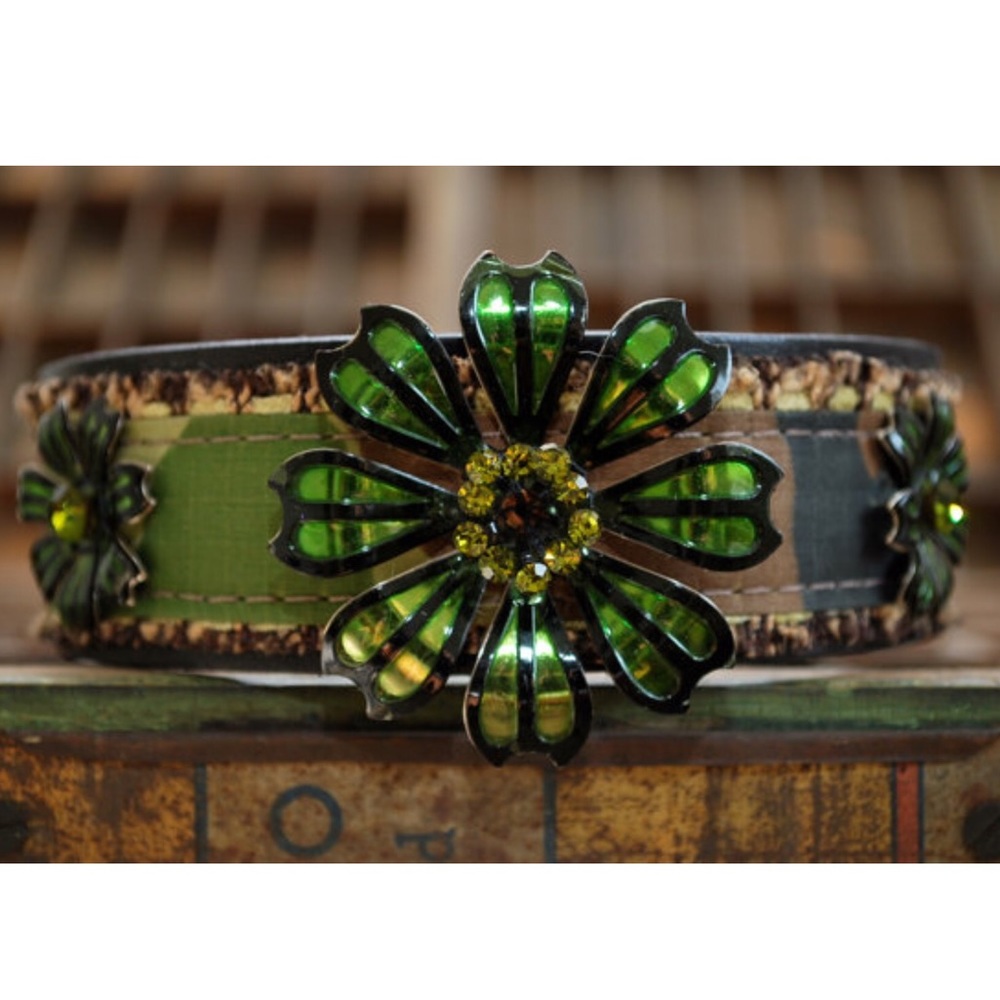 Leather Dog Collar Custom Designed Handcrafted.