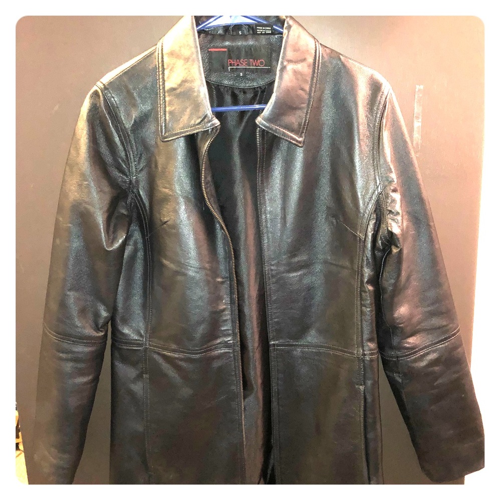 Vintage Phase Two Leather Jacket