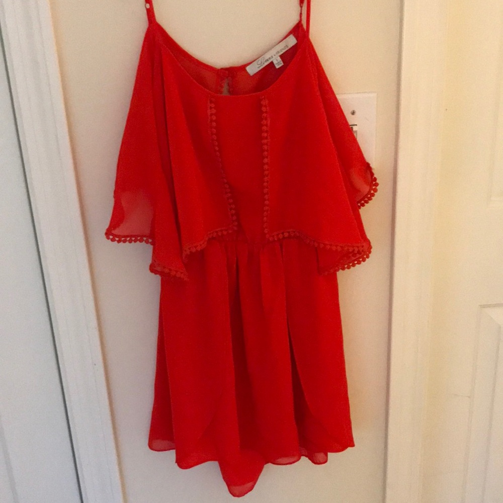 Lovers + Friends red dress