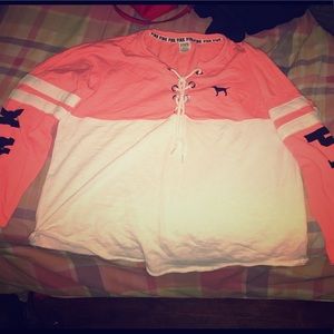 Pink, size large