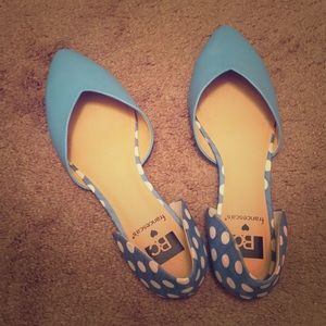 Polka dot flats