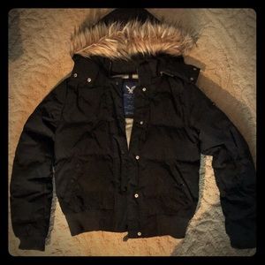 American Eagle ‘down’ black jacket