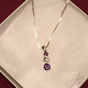 Three stone Necklace