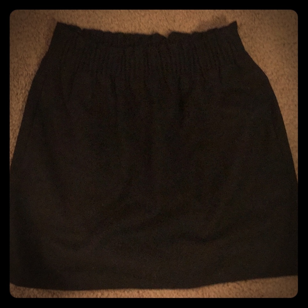 J. Crew bubble skirt. Size 4. Black.