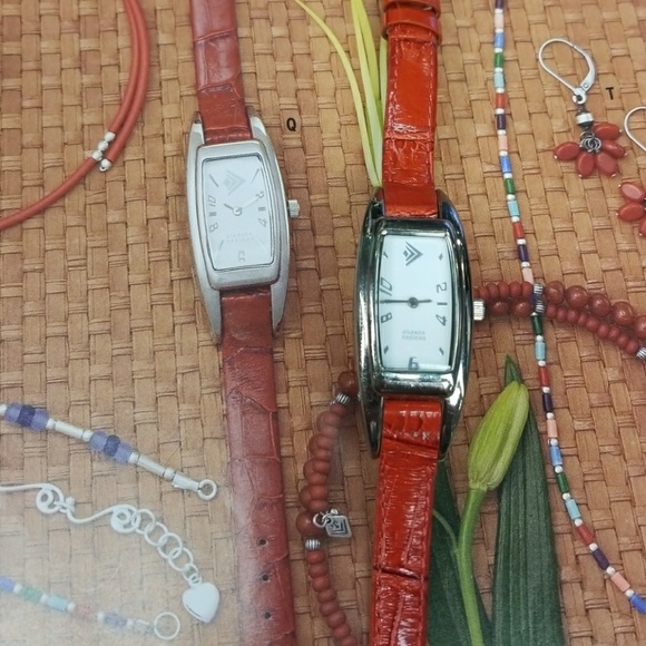 Silpada | Accessories | Silpada Red Leather Watch | Poshmark display picture 1