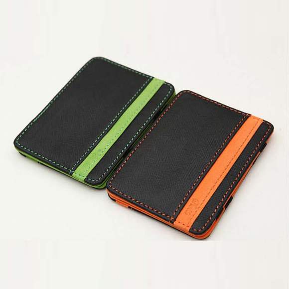 Slim Magic Wallet leather Purse Men & Women - Picture 4 of 8