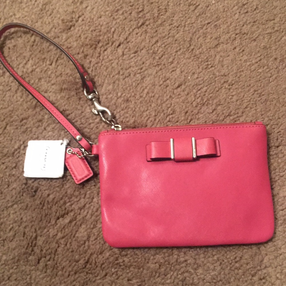 Coach wristlet- brand new with tags!