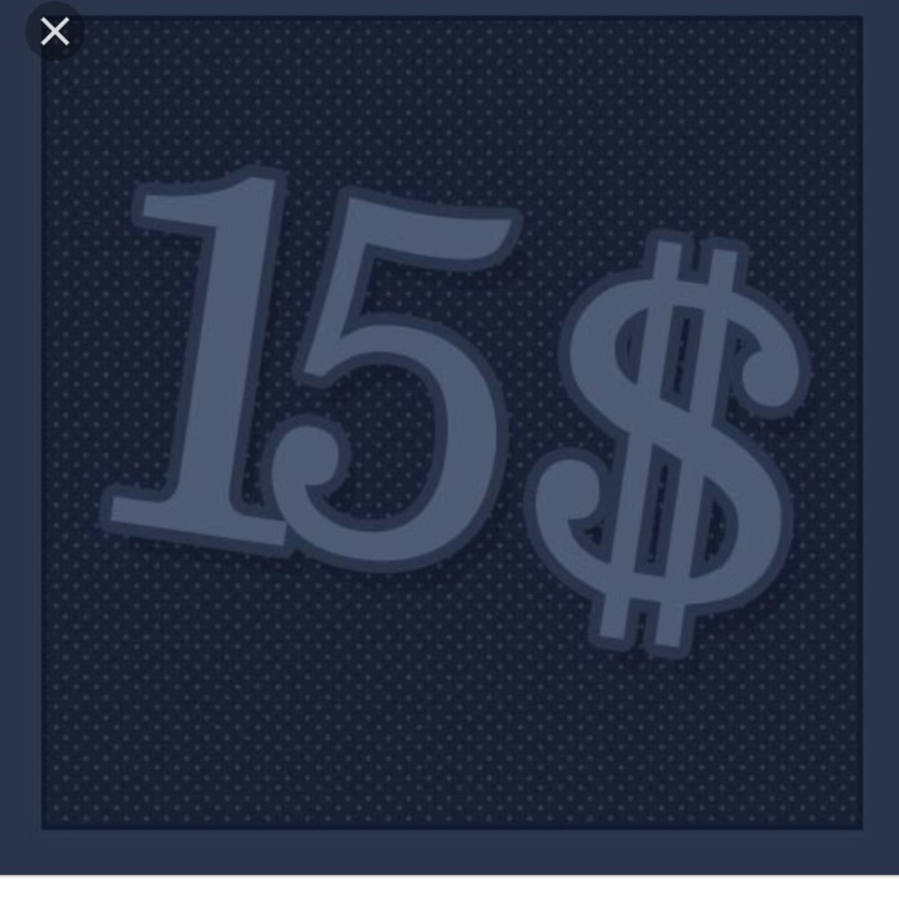 $15 SALE!!