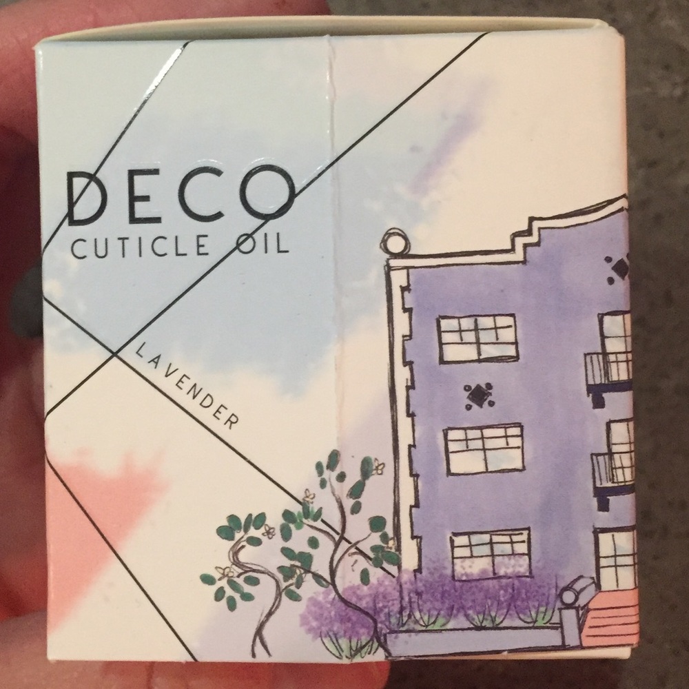 DECO Cuticle Oil - Lavender Scent - Brand New