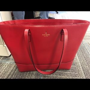 Red Large Tote Kate Spade Purse