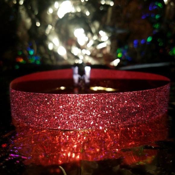 Red Sparkly Handmade Choker! - Picture 2 of 2