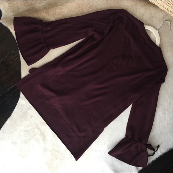 J. Crew Merino Wool Sweater Bell Sleeves - Picture 2 of 5