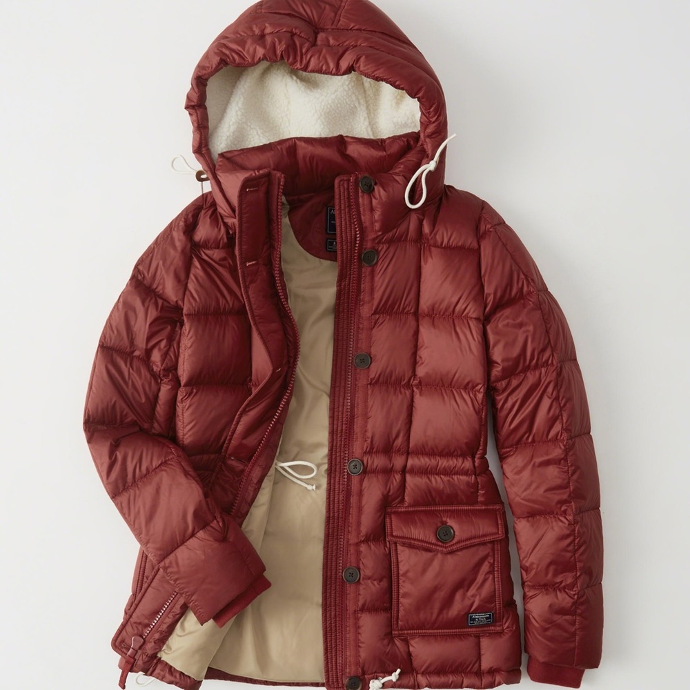 Abercrombie Down-Filled Puffer Coat