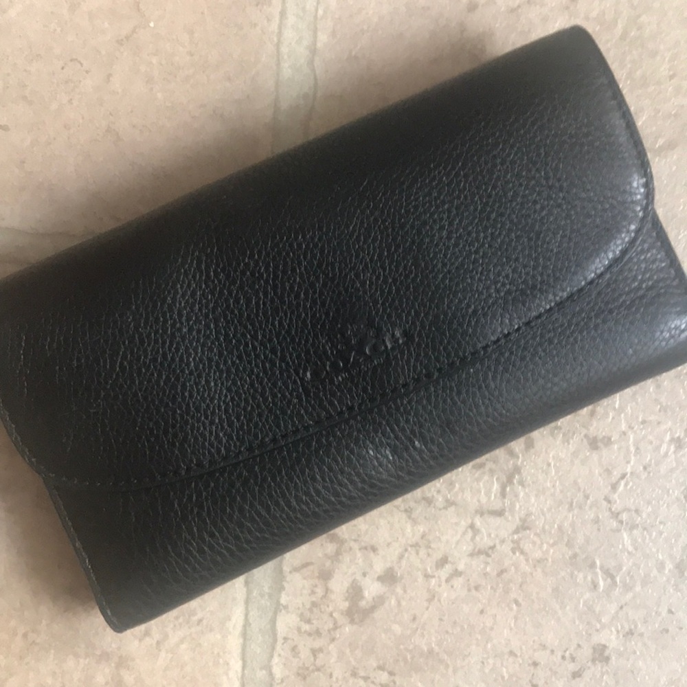 Leather Coach Wallet