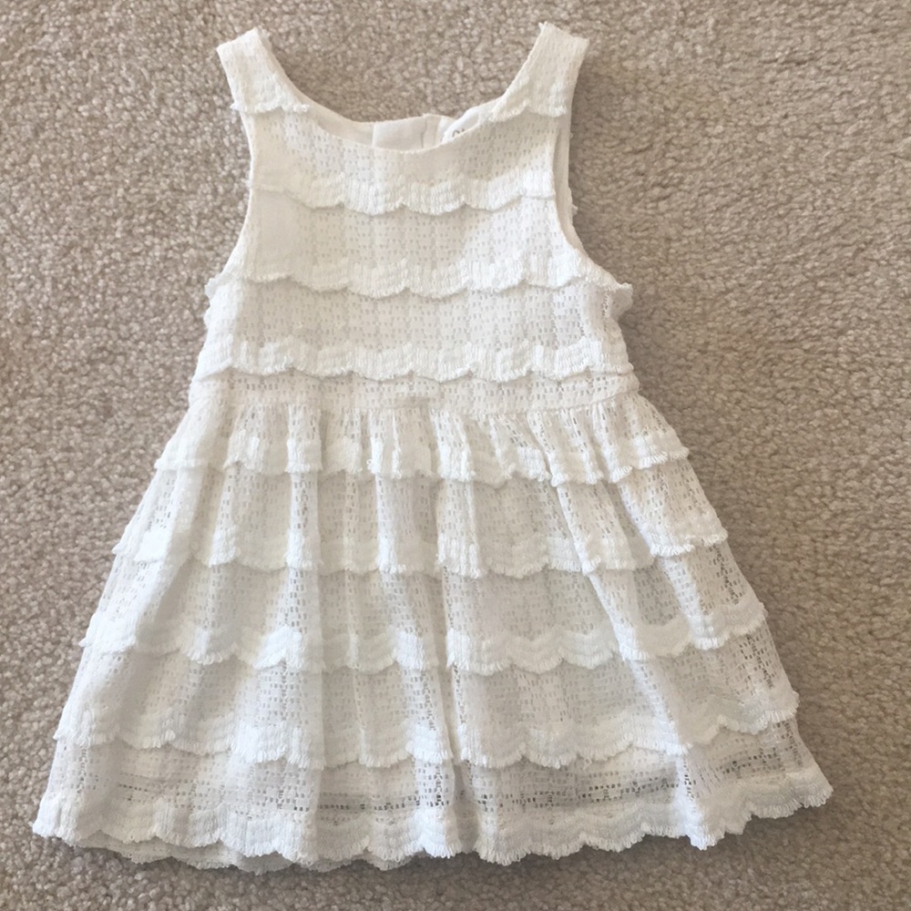 Ivory detailed Dress 12M