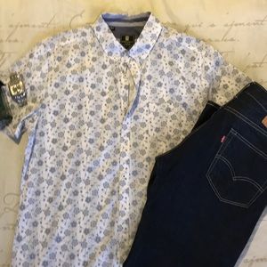 Men’s Steel & Jelly Short Sleeved Shirt