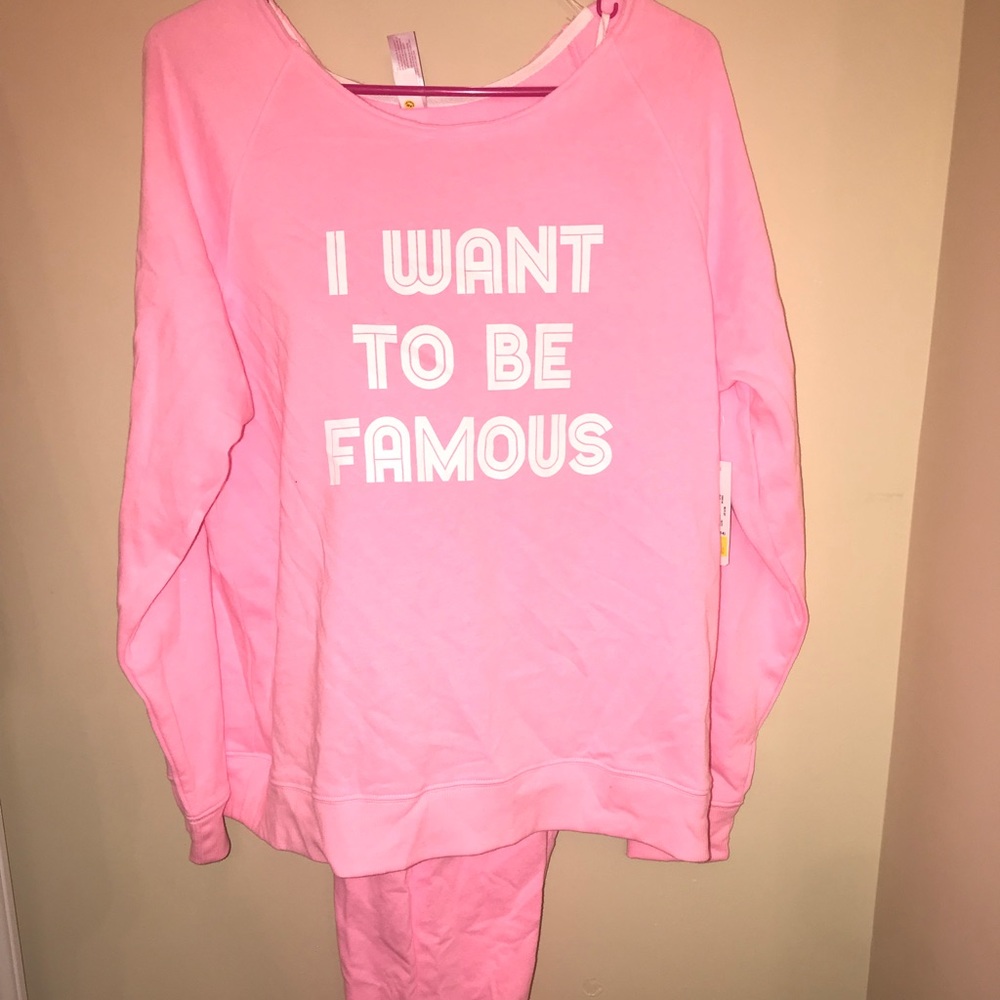 Pink No Boundaries Sweatsuit