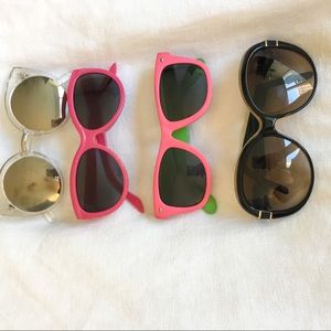 6 pairs of sunnies plus prescription -1.5.