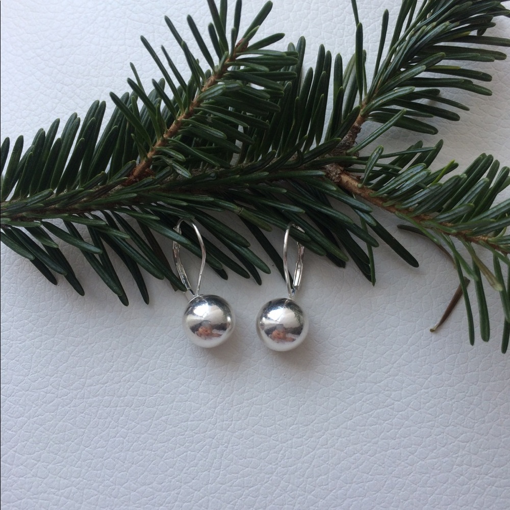 Beads 925 Sterling Silver Earrings