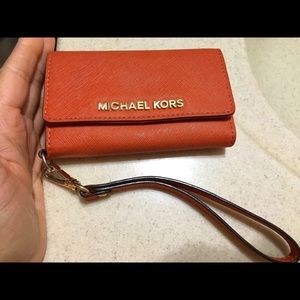 Michael Kors phone wristlet