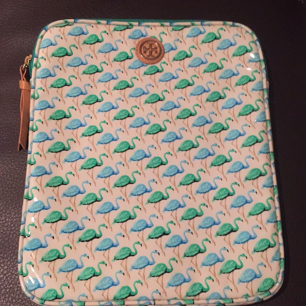New Authentic Tory Burch E Tablet Sleeve