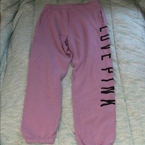 PINK Sweatpans