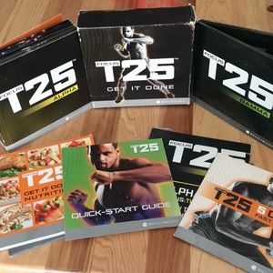 T25 Basic kit + Gama kit with nutrition booklet