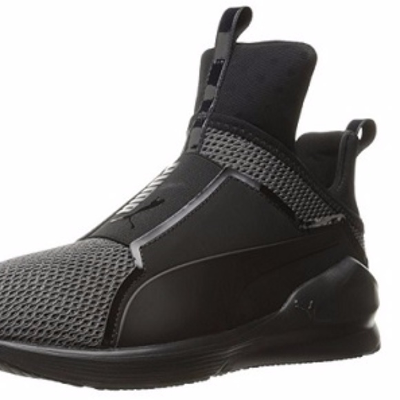 PUMA Women's Fierce Knit Cross-Trainer Shoe - Picture 2 of 6