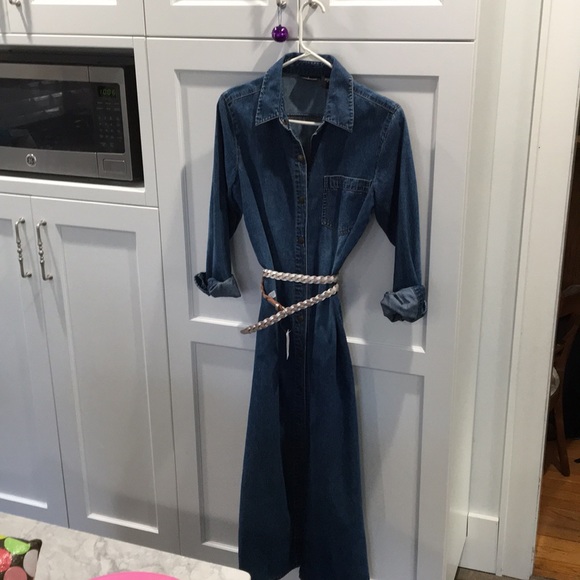 Moda International Dresses & Skirts - Denim dress size m