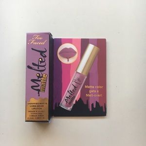 Too faced matte long wear lipstick.