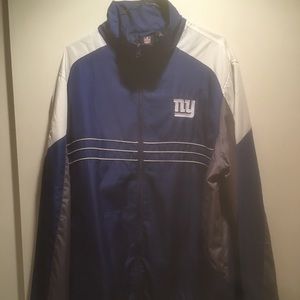 Nfl reebok football ny giants SI windbreaker large