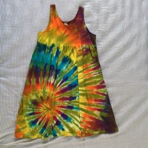 Groovy Tie-Dye Dress